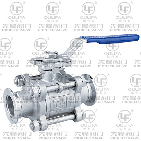 Válvula de bola con abrazadera de 1000 PSI PQ81F