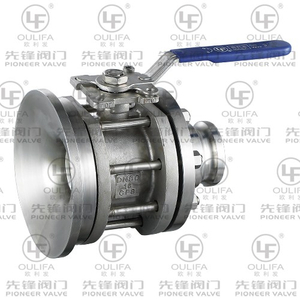 Válvula de bola inferior del tanque de descarga Camlock PGQ8k1F-16RL